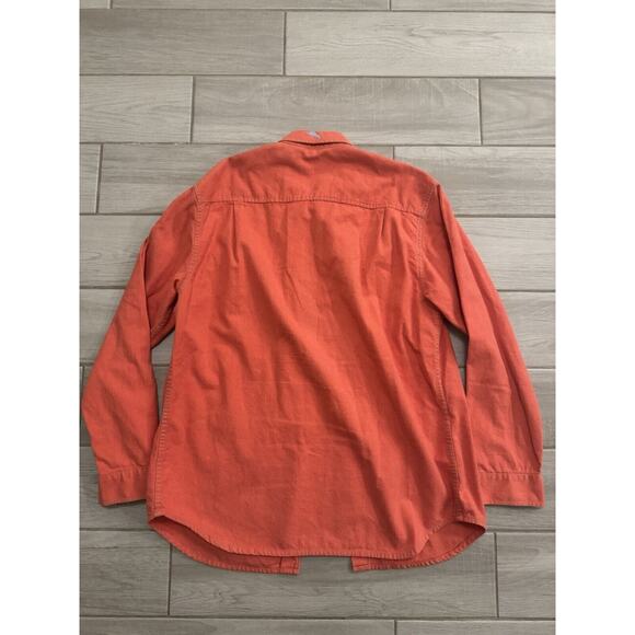 Tommy Bahama Men’s Long Sleeve Button Down Shirt Red Orange‎ Large - Picture 12 of 12